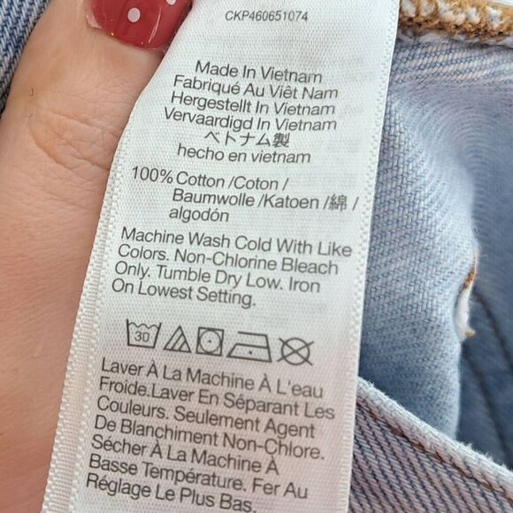 Madewell Women's Relaxed Denim Shorts Essen Wash size 26 - Picture 8 of 9